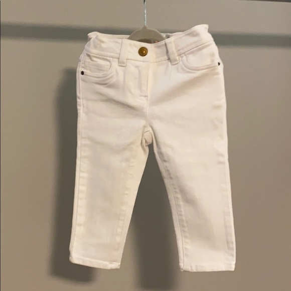 NWT Crewcuts white jeans 2 - Picture 1 of 3